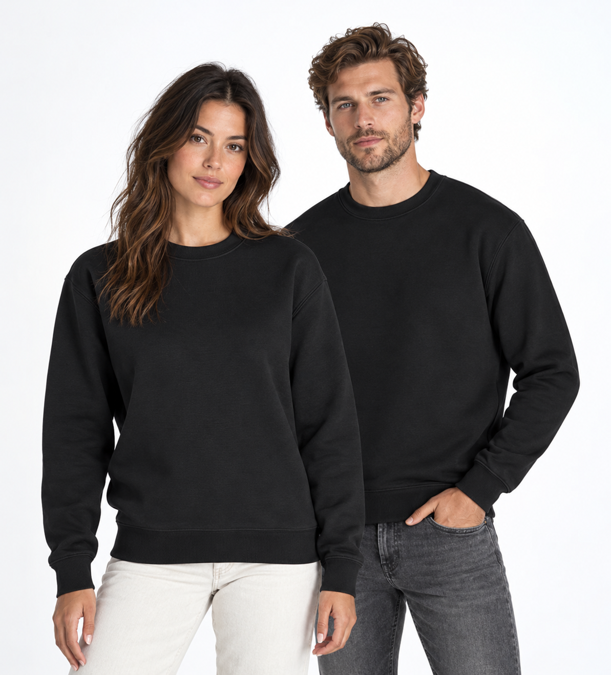 Felpa Girocollo Pesante Unisex