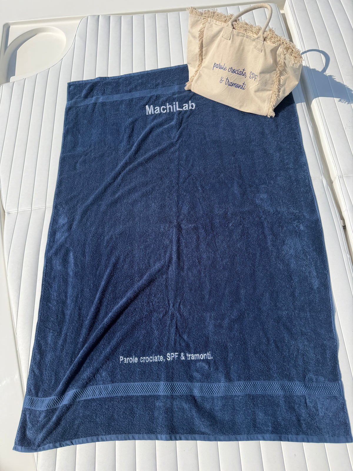 Telo mare in Spugna Personalizzabile